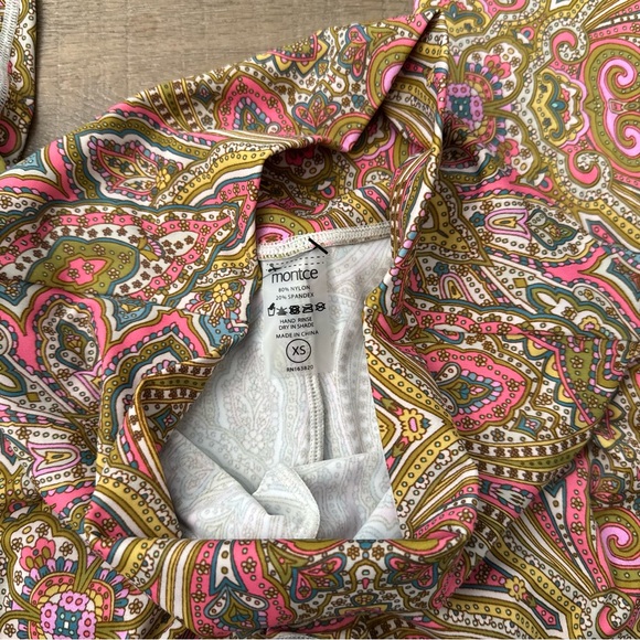 Montce Patterned High Rise Leggings - Picture 2 of 2